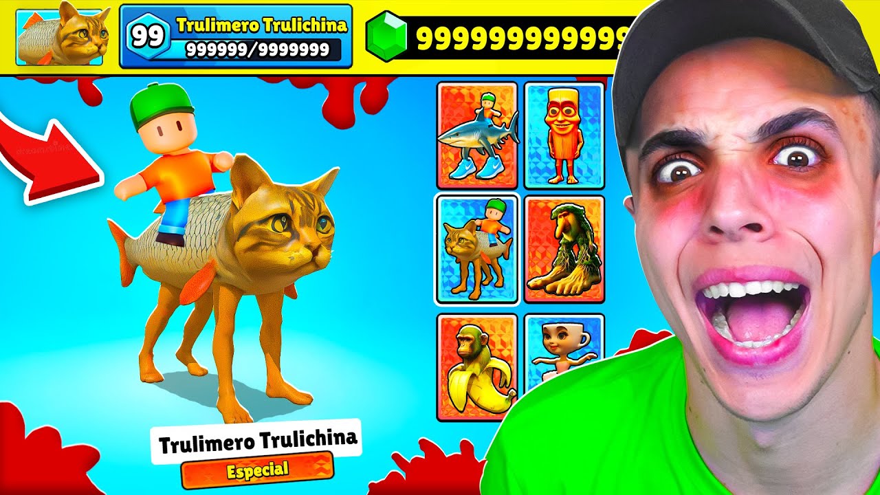 COMPRÉ la CUENTA de TRULIMERO TRULICHINA... 😰 STUMBLE GUYS