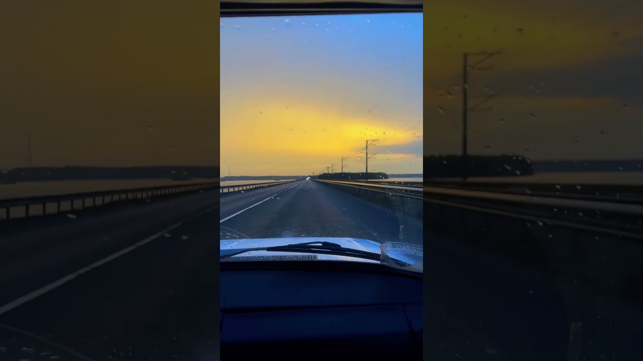 Просто нереальный закат  