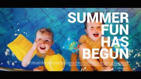 Dynamic Summer Slideshow After Effects Template