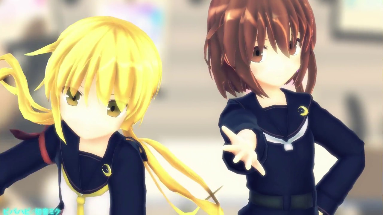 【MMD艦これ】ビバハピ！【皐月改二・文月】