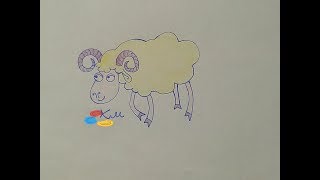 Казка Цап та баран та уроки малювання на каналі #КазочкиМалюночки Казка Цап та баран та уроки малювання на каналі #КазочкиМалюночки