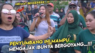 NIA DIRGHA NGAKAK LIHAT IBU INI BERGOYANG LIMA MENIT LAGI | IRAMA DOPANG | DANGDUT JALANAN LOMBOK