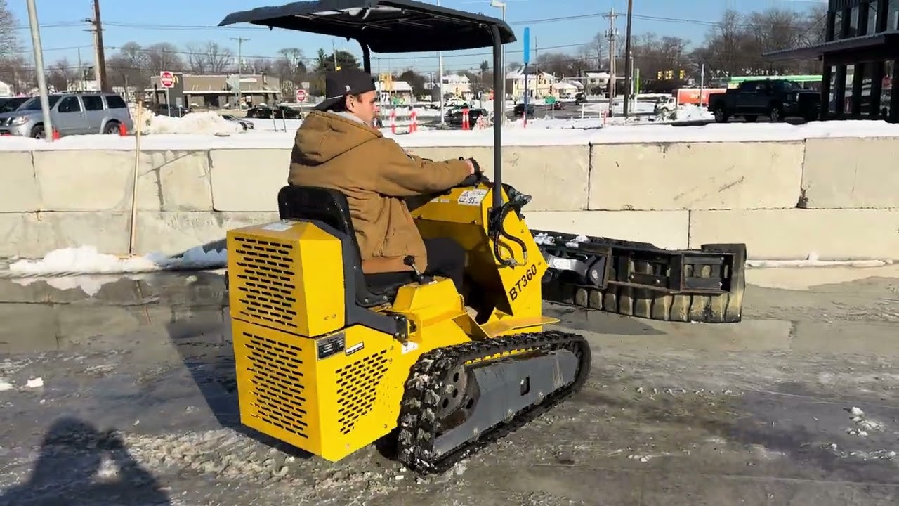 2024 BisonTek BT360 Ride On Tracked Skid Steer
