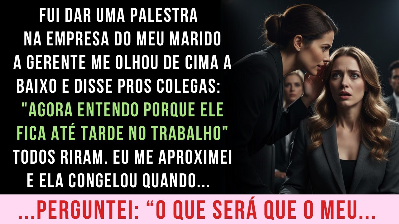 ELA ME OLHOU E DISSE 