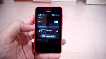 How To - Connect to WiFi on Nokia Asha 501