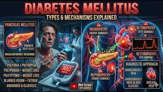 Complete Diabetes Mellitus Lecture | USMLE Step 2 CK