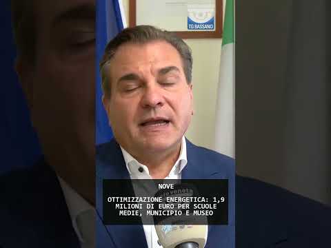 Video OTTIMIZZAZIONE ENERGETICA: 1,9 MILIONI DI EURO PER SCUOLE MEDIE, MUNICIPIO E MUSEO | 16/06/2026