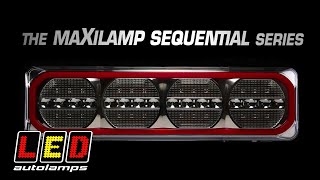 LED Autolamps Maxilamp Sequential Series Stop/Tail/Indicator & Reverse -  LED Rear Combination Lamp