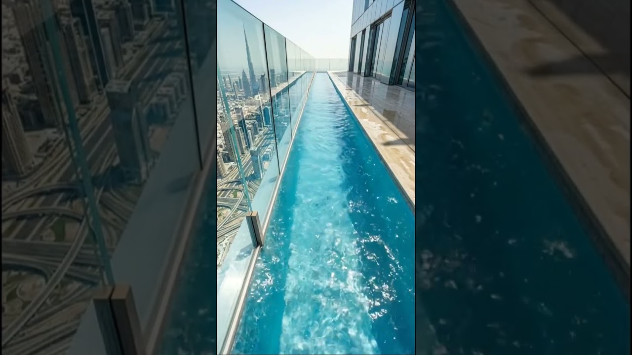 Roof Top Swimming Pool 🏊😱 || Construction Time Lapse 