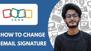 How To Change Zoho Email Signature - 2025 (Simple Tutorial)