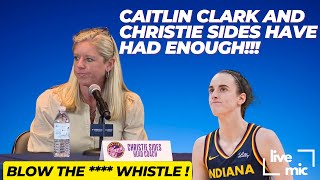 CAITLIN CLARK & Coach Sides EXPLODE on Refs!!!  *  Fever's Defensive MELTDOWN Exposed