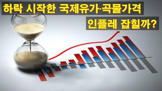 하락 시작한 국제유가 곡물가격 인플레 잡힐까