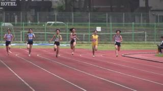 20120603群馬県記録会女子200m7組