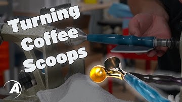 Beginner Turning Project | Epoxy Coffee Scoop | Alumilite