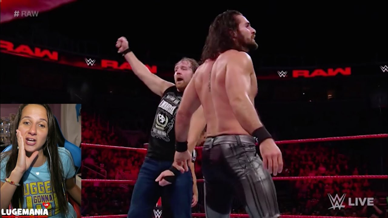 wwe raw 2019 new WWE Raw Cesaro Sheamus v Ambrose Rollins v Gallows Anderson