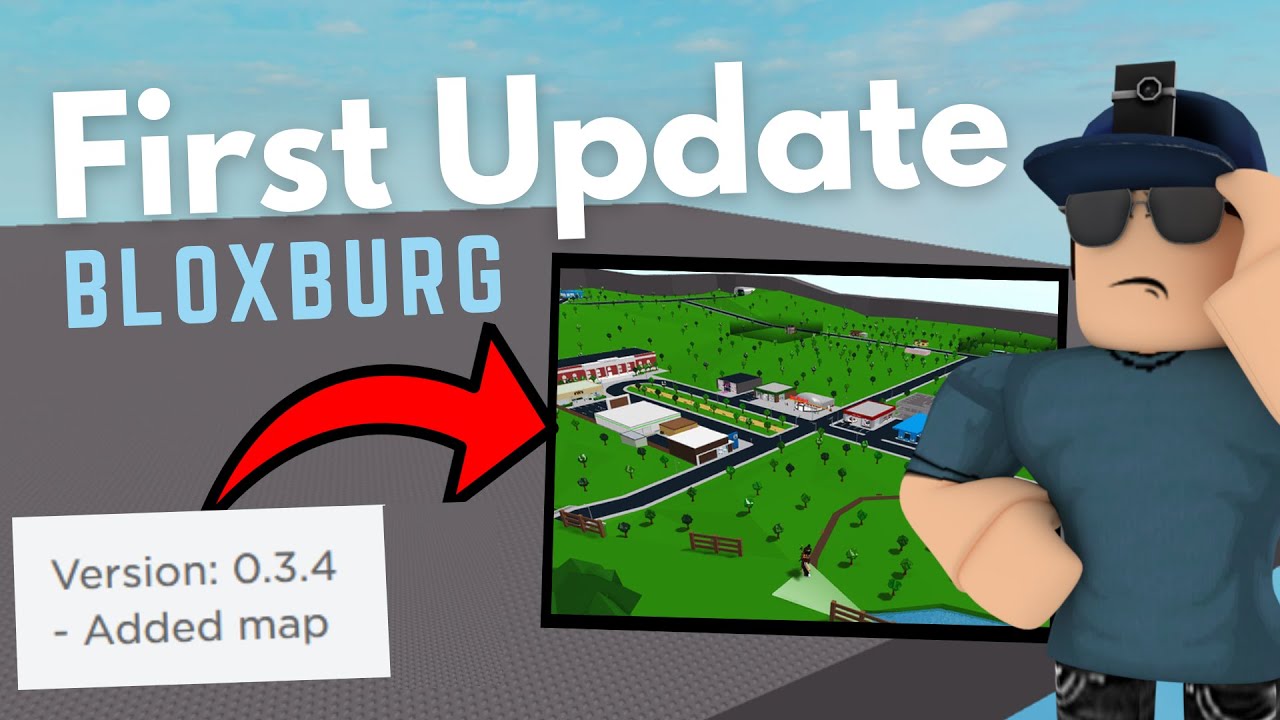 FIRST BLOXBURG UPDATE!! *0.1.0?* YouTube