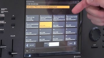 How to Use the Korg Kronos Setlist Function for Convenience and Creativity - Tutorial "Hal