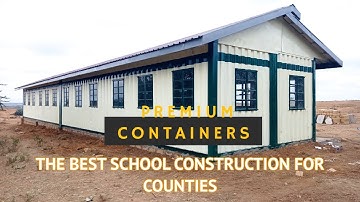 TRANSFORMING THE MAASAI COMMUNITY BY CONSTRUCTION OF CONTAINER CLASSROOMS/SCHOOLS