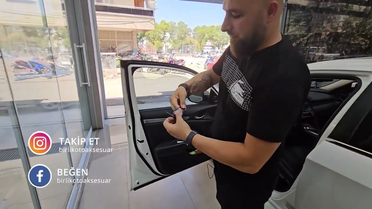 Honda Civic // LLumar Cam Filmi