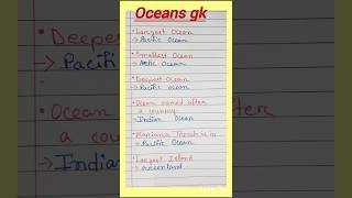 Ocean GK Questions and Answers 🌊 | General Knowledge Video