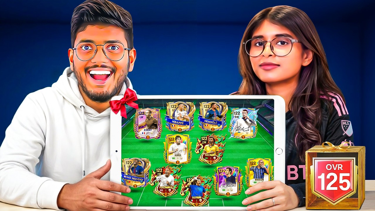 I Gifted My Wife One of the Best FC MOBILE Squads!
