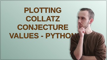 Codereview: Plotting Collatz conjecture values - Python