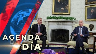 La agenda: Llegan a acuerdo para elevar el límite de la deuda de Estados Unidos