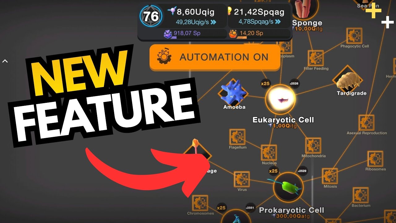 NEW Feature in Cell to Singularity BETA - YouTube