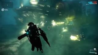 Warframe: Map glitch (Grineer Sealab tileset)