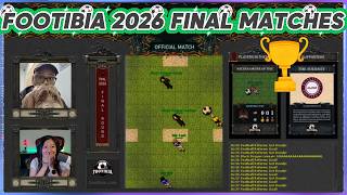 ⚽ TIBIA TIME - FOOTIBIA! ⚽ FINAL MATCHES! WHO WILL WIN THE 🏆 ??? (+ bonus death in Putrefactory 💀💀