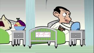 Mr Bean - Pretends to be ill