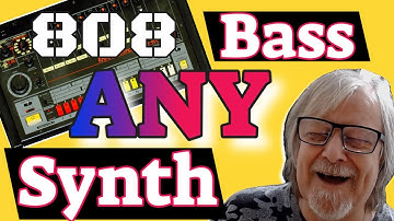 How To Make An 808 Bass Sound On ANY Synth (including the Moog Grandmother 😊) - Beginner Tutorial