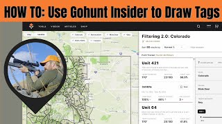 HOW TO USE GOHUNT INSIDER TO DRAW MORE TAGS OUT WEST! screenshot 1