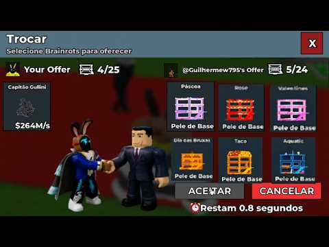 I SPENT 24 HOURS CHANGING BASE SKINS IN ROB BRAINROT!