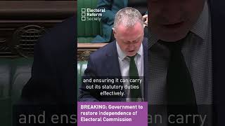 Electoral Commission Gets Its Teeth Back