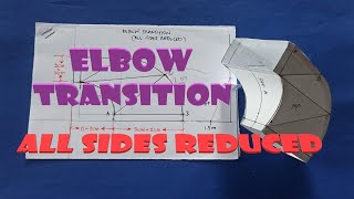 ELBOW TRANSITION : All sides reduced