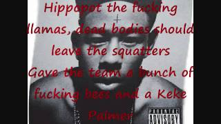 Tyler the creator-Tron cat (lyrics on screen)