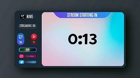 Make Animated Stream Intro | Stream Starting Soon Tutorial + Template |Streaming Package | Photoshop