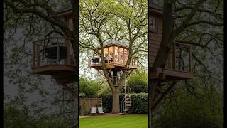Luxury Treehouse Escape: A Modern Backyard Sanctuary in the Canopy 🌳🏡✨