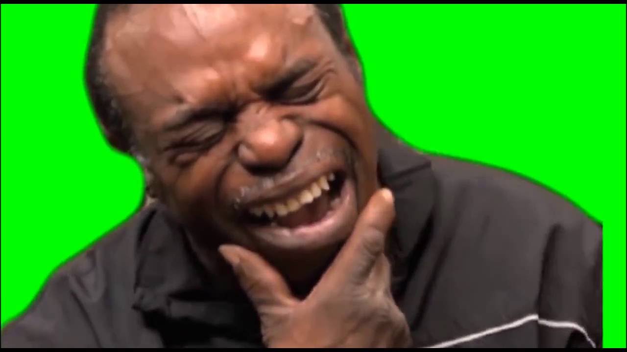 Funny guy crying green screen + download link - YouTube