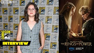 Megan Richards Interview | The Lord of the Rings: The Rings of Power Season 2 | SDCC