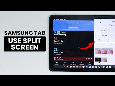 Cara Menggunakan Layar Terpisah di Samsung Tab - Gunakan 2/3 Aplikasi Secara Bersamaan