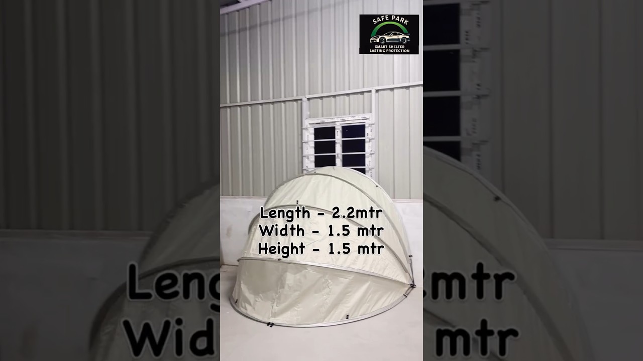 Foldable & Portable Bike Shelter 🛡️