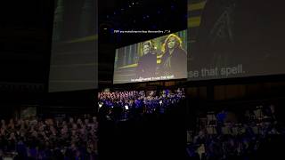 Harry Potter live in concert is MAGICAL! 🧙 #shorts #harrypotter #movie #concert