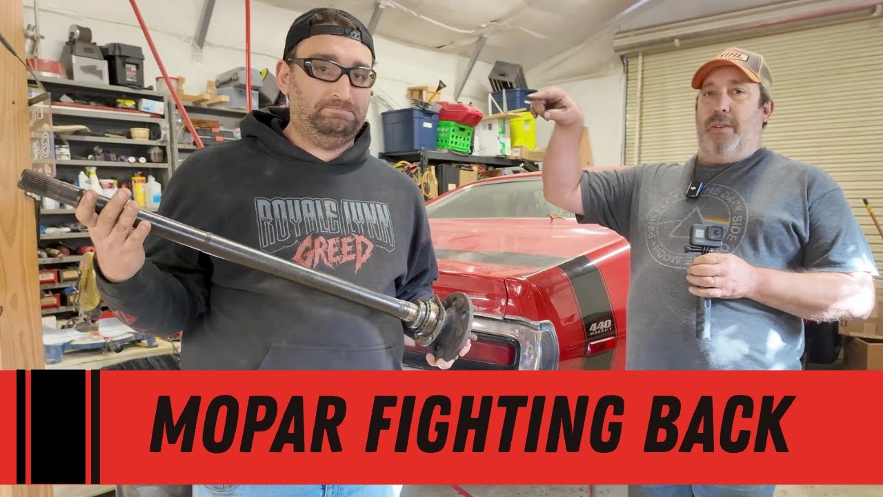 Замена подшипников зелёного цвета — совсем не веселое занятие, когда Dodge Charger 1972 года выпу...