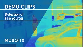 Detection of Sources of Fire by MOBOTIX Thermal Camera (Demo Video)