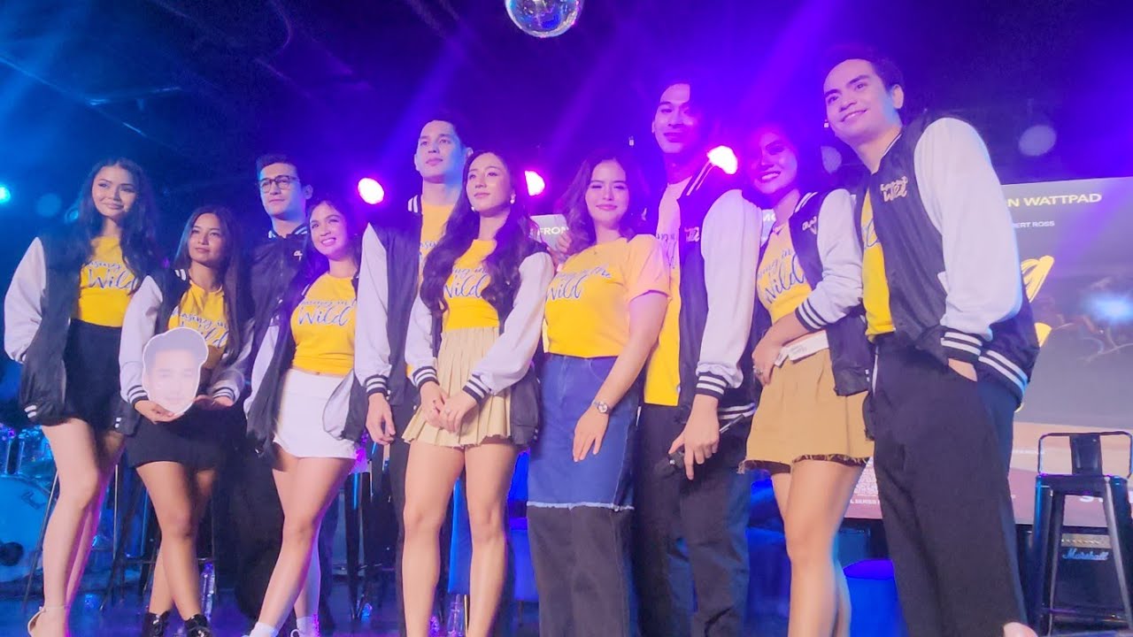 Chasing in the wild cast presentation led by Gab Lagman and Hyacinth Callado