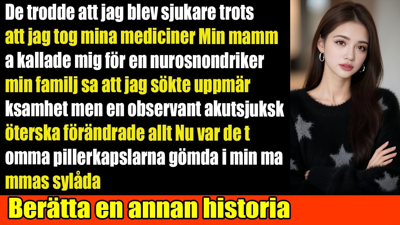 Min mamma höll inne min medicin  familjen sa att jag spelade, men akuten avslöjade sanningen