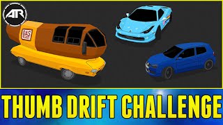 Thumb Drift : WIENERMOBILE, BATMOBILE & PURARRI!!! screenshot 2