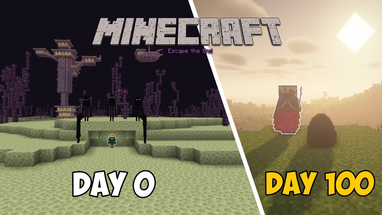 I Started Minecraft in the End...